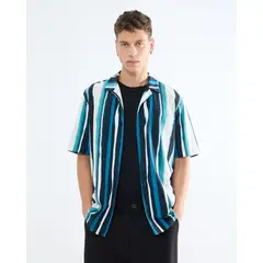 SEVEN SEVEN - Camisa De Hombre Color Azul Marca #45012082