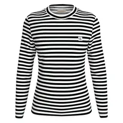 CALVIN KLEIN - Camiseta multicolor regular manga larga