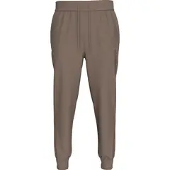 CALVIN KLEIN - Jogger chocolate institutional con logo tonal