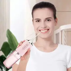 SKY - Irrigador Oral Limpieza Dental ORIGINAL Profunda Recargable Gris.---