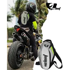 GENERICO - VELONT Maleta Porta Casco 2.0 Reflectivo Moto