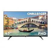 CHALLENGER - Televisor 43 Pulgadas Google TV