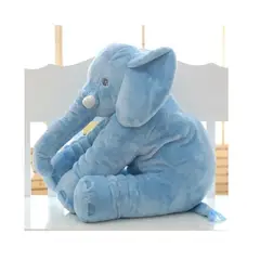 GENERICO - ELEFANTE DE PELUCHE CON COBIJA INCLUIDA