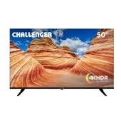 CHALLENGER - Televisor 50 Pulgadas Smart Google TV