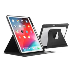 IGOMA - Estuche Compatible iPad 102¨ 105¨ Shock Armor Soporte Lápiz Negro