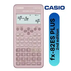 CASIO - Calculadora científica fx-82ES PLUS 2nd - Rosa
