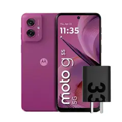 MOTOROLA - Celular G55 256GB Rosado
