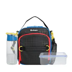 SAMSONITE - Lonchera Xtrem Lunch-Pack 5Xt Negro/Rojo