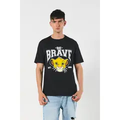KOAJ - Camiseta manga corta con estampado en frente y espalda de HOMBRE