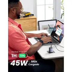UGREEN - Cargador USB C PD 45W Nexode Carga Rápida