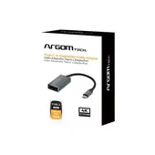 ARGOM TECH - Cable Adaptador Tipo-C a DisplayPort