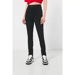 KOAJ - Jean jegging super tiro alto negro MUJER