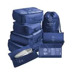 GENERICO - Organizador Maleta Set 8 Bolsas Casatua Viaje Equipaje