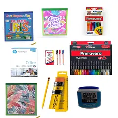 GENERICO - Kit Papelería y Lápices Escolar k