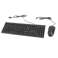 UNITEC - Combo De Teclado Y Mouse Alámbrico Kt804