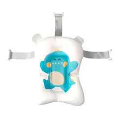 INDUHOGAR - Cojin malla acolchada para tina bañera de bebe ergonómica