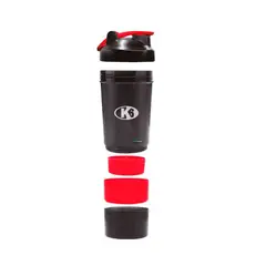 K6 - Vaso Mezclador 700ml Proteína Termo Compartimiento Gym