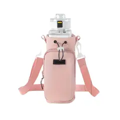 GENACOL - Funda Bolso Porta Botella Termo Accesorio Senderismo Camping_.