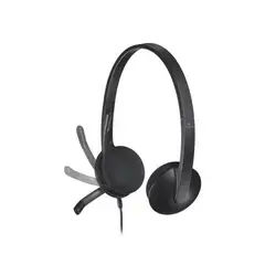 LOGITECH - Auriculares gamer H340 negro