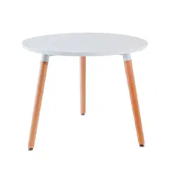 GENERICO - MESA REDONDA EAMES 3 PATAS Color Blanco_.