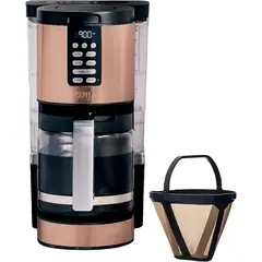 NINJA - Cafetera Programmable XL 14 tazas, 2 estilos, DCM201CP