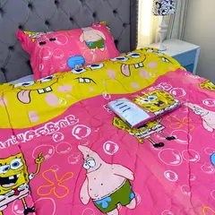 KARYTEX - Edredon Infantil + Juego De Sabana Cama Sencilla