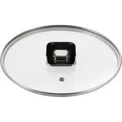 NUTRICHEF - Cazuela de 5 cuartos de galón de vidrio templado transparente funciona con el modelo NCCWSTKBLK negro talla única