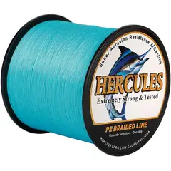 HERCULES - Línea de Pesca Trenzada 4 Cuerdas 6LB a 100LB