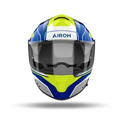 AIROH - CASCO SPARK 2 CHRONO AZUL/AMARILLO BRILLO TALLA XL