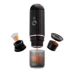 GENERICO - Cafetera Espresso Portatil ME2218 Marca Icafilas Negro