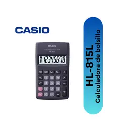 CASIO - Calculadora De viaje HL-815L