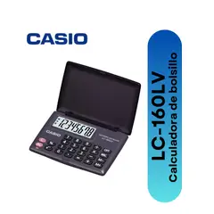 CASIO - Calculadora De viaje LC-160LV