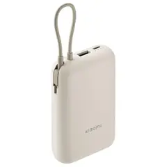 XIAOMI - Power Bank 10000mah Cable Integrado 22 5W USB-C Tan