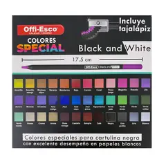 OFFI ESCO - Colores Special Offi-Esco X 36 Triangular