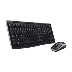 LOGITECH - Combo De Teclado Y Mouse Inalámbrico Mk270 Español
