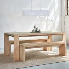 22 GRADOS DECORACION - Juego comedor Rstone 200x100cm