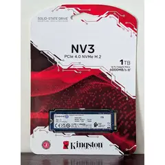 KINGSTON - Unidad De Estado Solido Ssd M2 Nvme 1tb Nv3