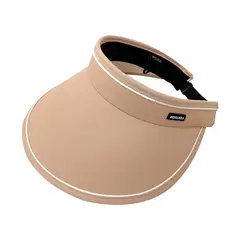 VELBROS - Gorra Visera Ala Ancha Fina Cachucha Unisex Deport Playa - Rosa claro