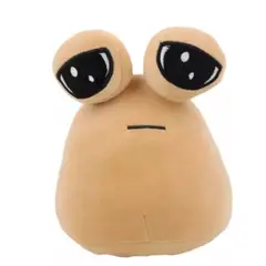 GENERICO - Muñeco De Peluche Wan Emoción Alien Pou Beige 32 Cm