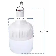 GENERICO - Bombillo Led Recargable Lámpara Portátil