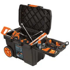 TRUPER - Caja herramienta plástica 23 con ruedas
