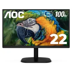 AOC - Monitor 22B2HM2 22 Pulgadas Full Hd Va 100hz Adaptive Sync