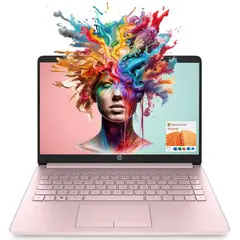 HP - Laptop 14 HD 16GB RAM 64GB eMMC Intel N4120 Windows 11