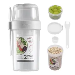 GENERICO - Recipiente Vaso Para Avena trasnochada
