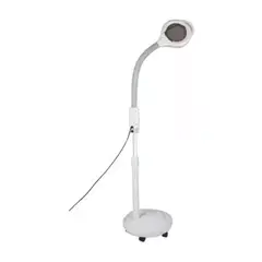 GENERICO - Lámpara Lupa 5x Con Luz Led Ajustable Con Pedestal RodachineS