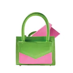 DALIUS - MiniBag bolso pequeño Matcha Cherry en cuero