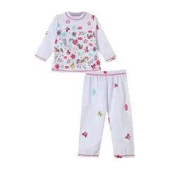 SANTANA - Pijama Niña Alicia Coral