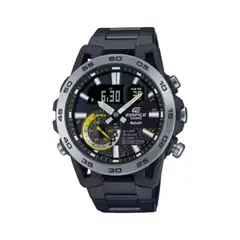 CASIO - Reloj ECB-40DC-1A Caballero Diseño Elegante