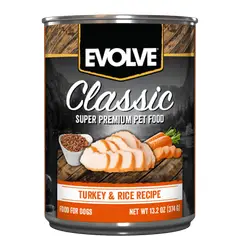 EVOLVE - Dog Classic Lata Pavo 13,2 Oz Lata