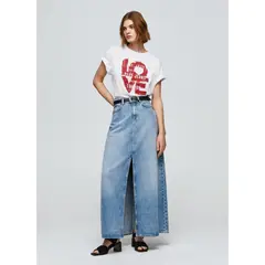 PEPE JEANS - Camisetas para Mujer NICOLETTA White